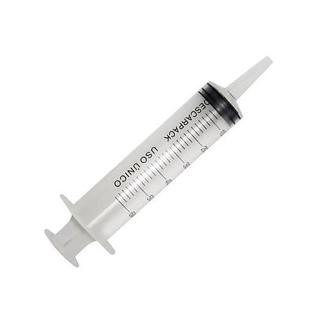SERINGA 60ML BICO CATETER DESCARPACK