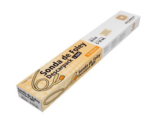 SONDA FOLEY 2 VIAS 16FR DESCARPACK
