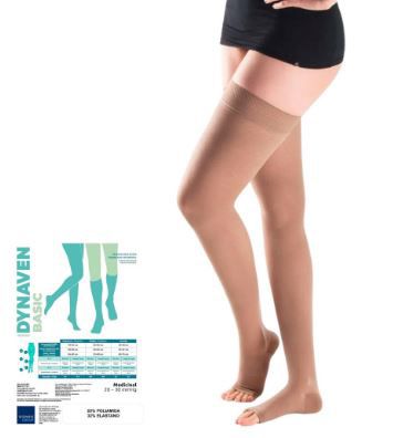MEIA 7/8 SIGVARIS BASIC 30-40MMHG BEGE G2