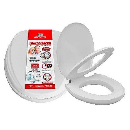 ASSENTO ELEVADO ALMOFADADO 7,5CM MEBUKI