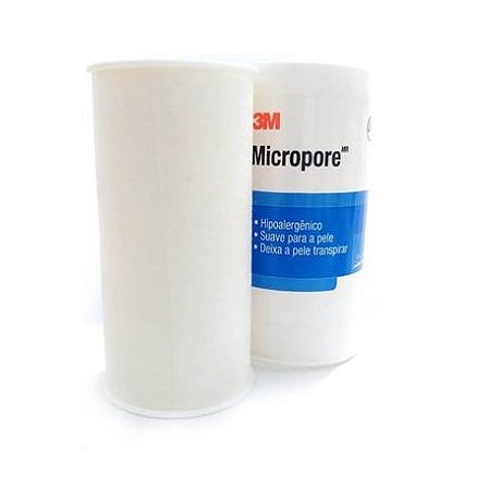 FITA MICROPORE 100MMX10M COM CAPA 3M
