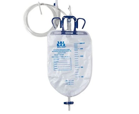 COLETOR DE URINA DE PERNA 500ML WILTEX