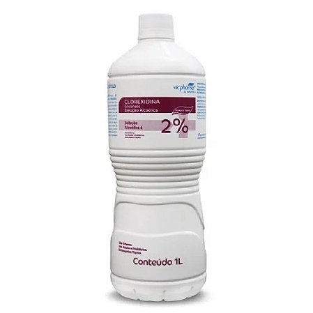 CLOREXIDINA 2% ALCOOLICA 1L VICPHAMA