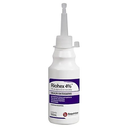 CLOREXIDINA 4% DEGERMANTE 100ML RIOQUIMICA