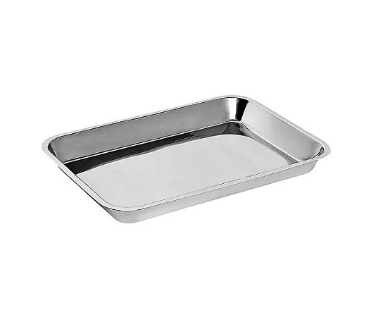 CUBA INOX RETANGULAR 37X27X4CM FORTINOX
