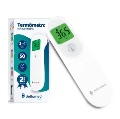 TERMOMETRO INFRAVERMELHO DELLAMED