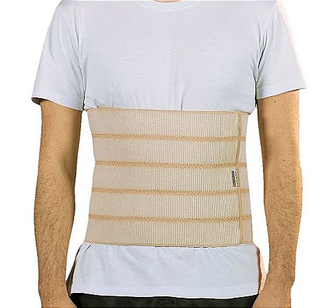FAIXA ABDOMINAL ELASTICA 5 PAINEIS 25CM MERCUR