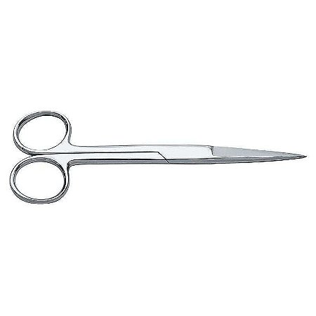 TESOURA CIRURGICA RETA F/F 15CM VITAL