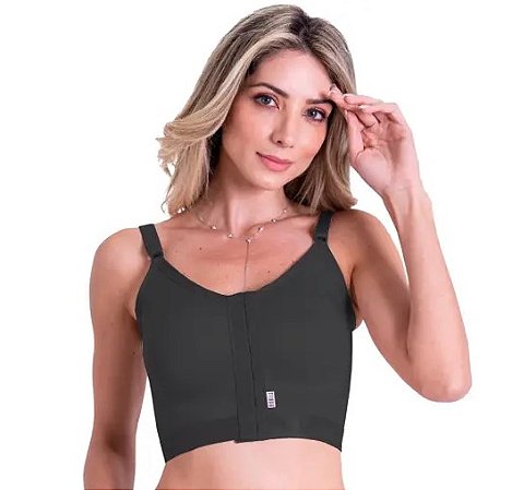 SUTIA POS CIRURGICO COM REFORCO PRETO BIOBELA G 46