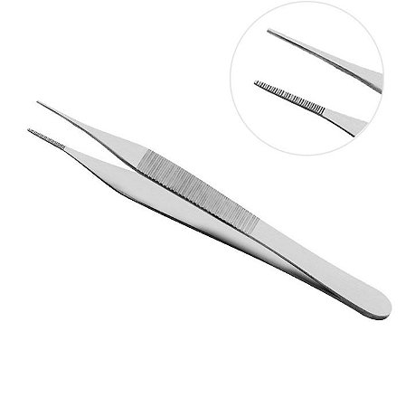 PINCA DISSECCAO ADSON SERRILHA 12CM VITAL