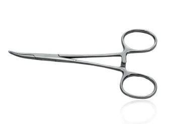 PINCA HEMOSTATICA MOSQUITO CURVA 12,5CM VITALGOLD