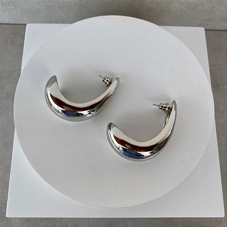 BRINCO RÓDIO BRANCO JOTA ABAULADO  G