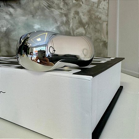 BRACELETE RÓDIO BRANCO WAVE BOLD G