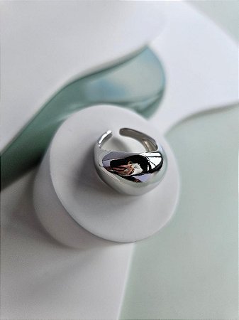 ANEL RÓDIO BRANCO ORGÂNICO M AJUSTÁVEL