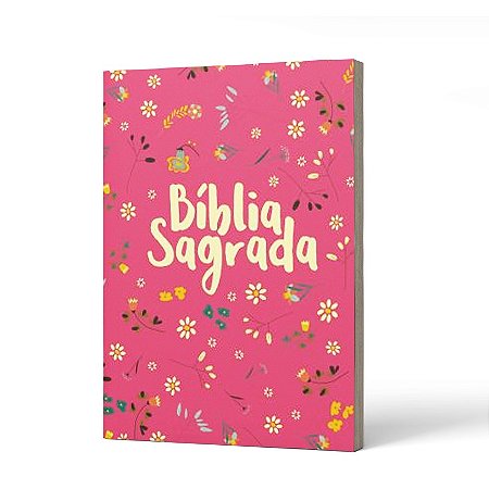 BIBLIA NVT LN PEQUENO JARDIM PINK -