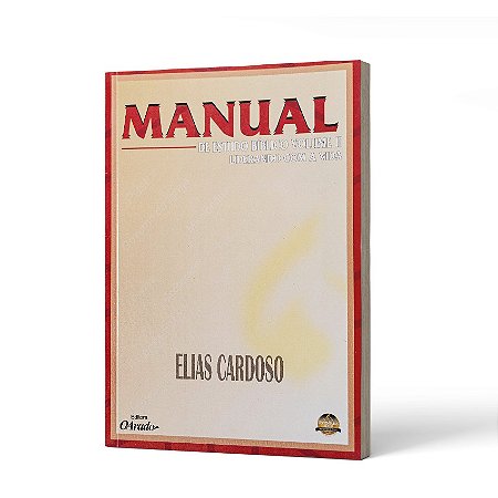 MANUAL DE ESTUDO BIBLICO - VOL. 2 - ELIAS CARDOSO