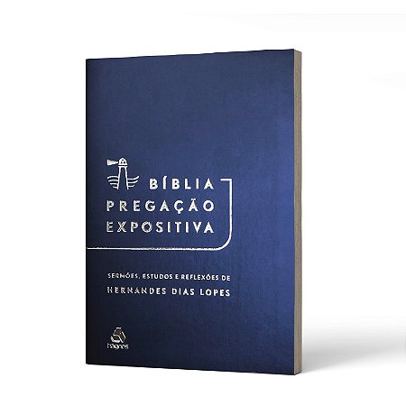 BIBLIA PREGACAO EXPOSITIVA RA AZUL ESCURO -