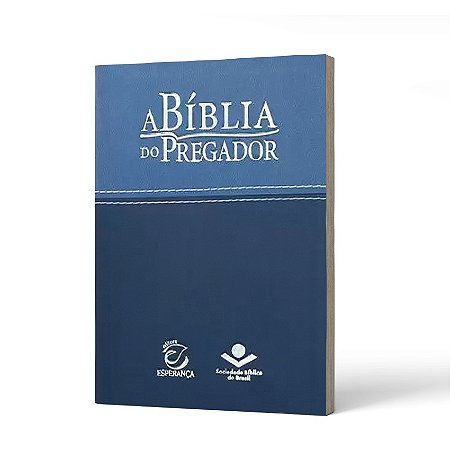 BIBLIA PREGADOR  CP SINT AZUL CLARO/ESCURO -