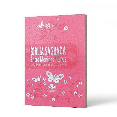 BIBLIA ENTRE MENINA E DEUS PINK -