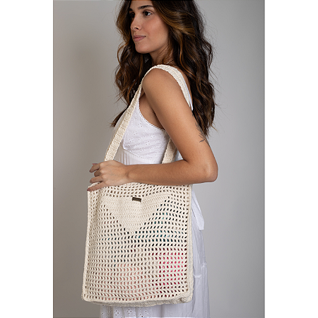 Bolsa de Crochê em algodão Sustentável