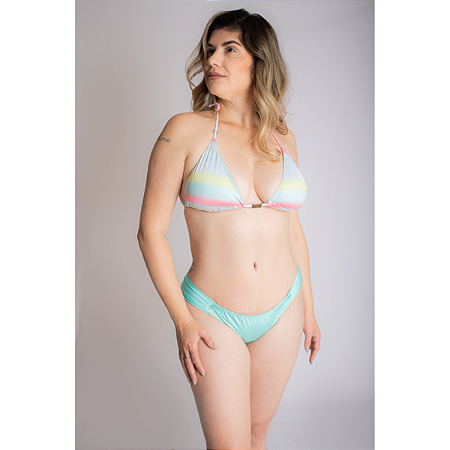 TANGA Biquini Borboleta Shine Light Green UVTRIBE