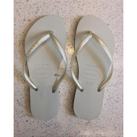 Havaianas Feminina Slim - Branca