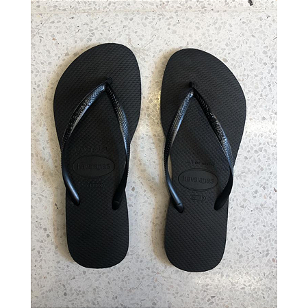 Havaianas Feminina Slim - Preta