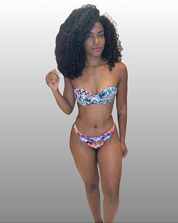 TANGA Asa Delta Estampa GEOMÉTRICA ABSTRATA UVTRIBE