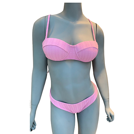 TANGA Asa Delta TEXTURA ROSA UVTRIBE