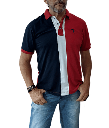 Camisa Gola Polo Listrada Yellow Brasil