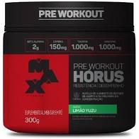 PRÉ-TREINO HORUS MAX TITANIUM 300G - LIMÃO YUZU