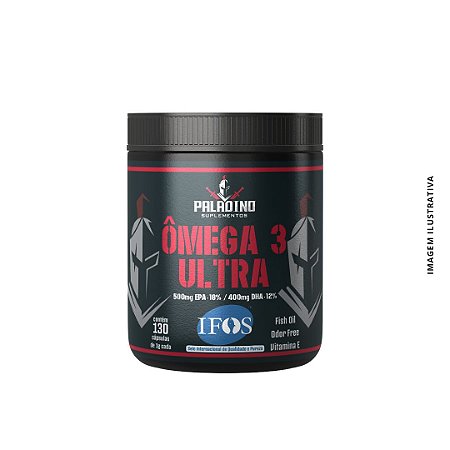 ÔMEGA 3 ULTRA 130 CÁPSULAS - PALADINO SUPLEMENTOS