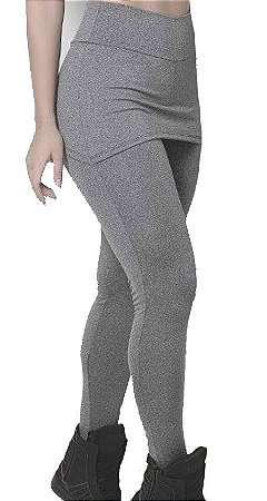 legging com saia para academia