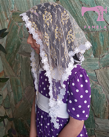 Véu infantil Santa Isabel