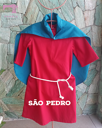 Fantasia Túnica e Capa - São Pedro, São Paulo, São José, Santa Filomena