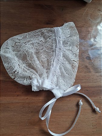 Touca para Batizado ou Véu pra Missa Vários Modelos
