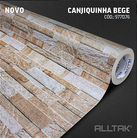 Vinil Impermeável Canjiquinha 1,22 de largura - Alltak Decor
