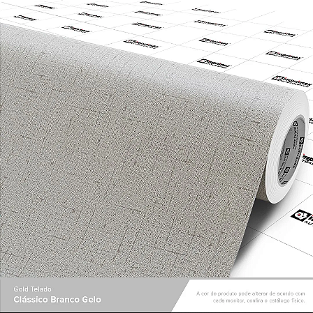 Vinil Telado Branco Gelo - Imprimax 1,22 de largura ( Vendido por metro linear)