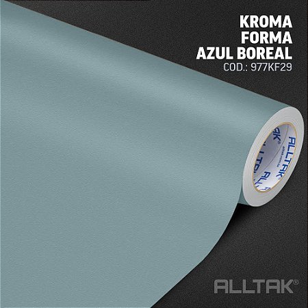 Vinil Kroma Azul Boreal 1,22 de largura - Alltak