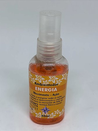Aromatizador Ambientador Em Spray 60 Ml Energia