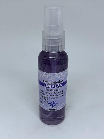 Aromatizador Ambientador Em Spray 60 Ml Limpeza