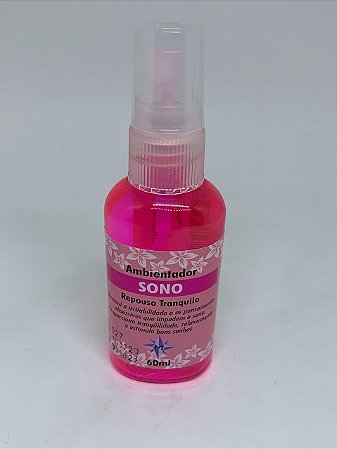 Aromatizador Ambientador Em Spray 60 Ml Sono