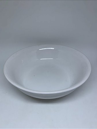 Bacia De Louca Branca 27Cm