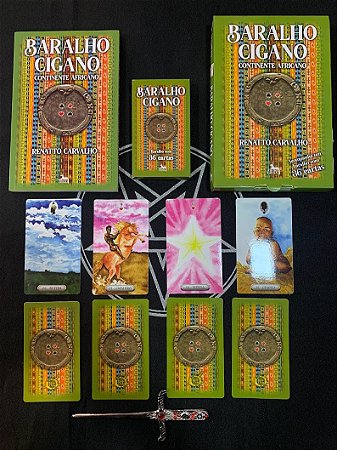 Baralho Box Cigano Continente Africano Ed Anubis