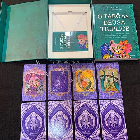 Baralho Box O Taro Da Deusa Triplice Ed Pensamento