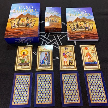Baralho Box Taro Egipcio Ed Isis