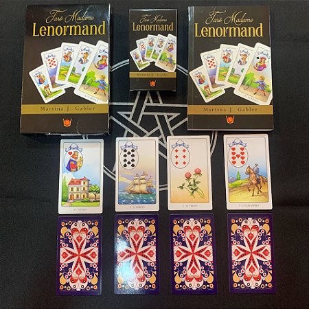 Baralho Box Taro Madame Lenormand Ed Isis