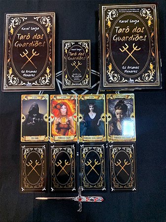 Baralho Box Tarot Dos Guardioes Com Livro Ed Anubis