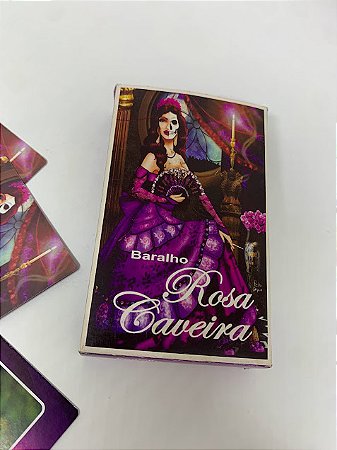 Baralho Rosa Caveira C 36 Cartas Ed Boutique Do Baralho