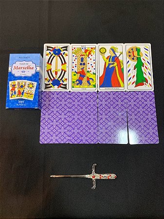 Baralho Taro De Marselha Ed Alfabeto